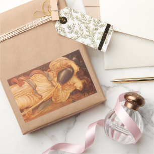 Temperantia by Sir Edward Coley Burne-Jones Rectangular Sticker