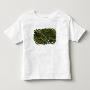 Temperate Rainforest Stream in Columbia River Toddler T-Shirt