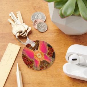 Tempered by Fire: Transformation's Crucible Key Ring