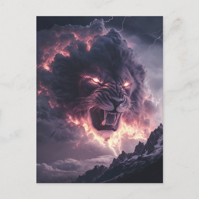 Tempest Lion King Postcard (Front)