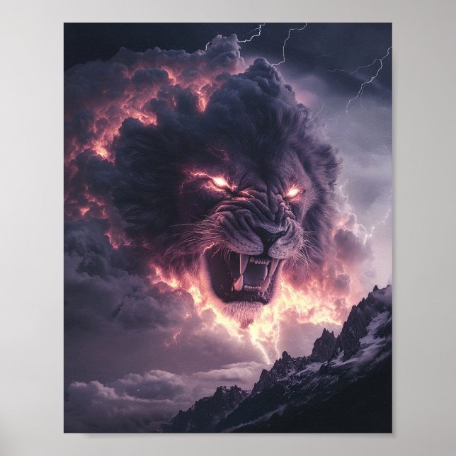 Tempest Lion King Poster (Front)