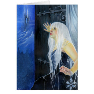 Tempest Of Ice Fantasy Ice Beauty Card