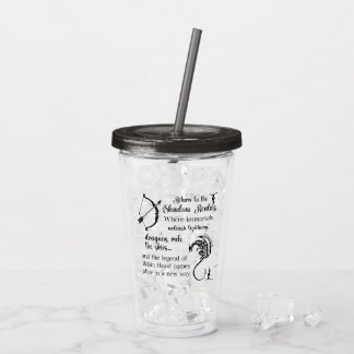 Tempest of Shadows Brenda K Davies Acrylic Tumbler