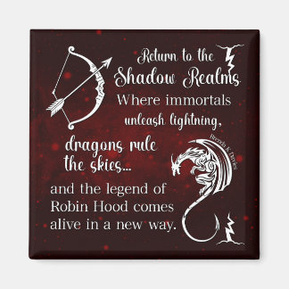 Tempest of Shadows Brenda K Davies Magnet