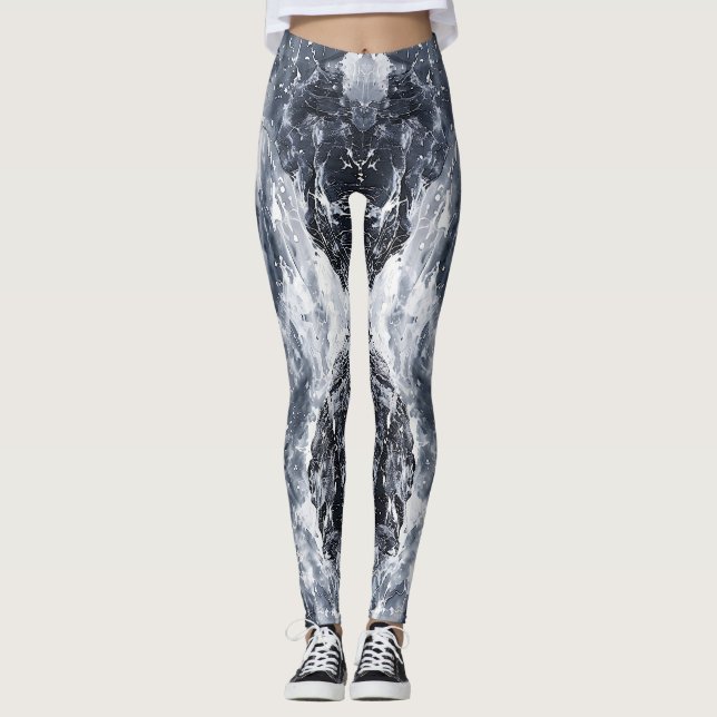 Tempest on the Welsh Shore Leggings (Front)