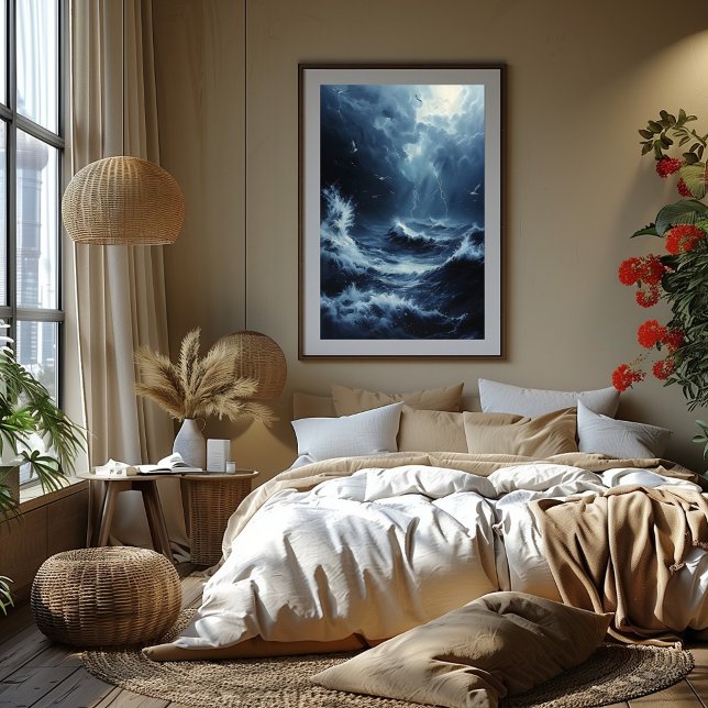 Tempestuous Sea: Bicolor Storm Fury Poster (Creator Uploaded)