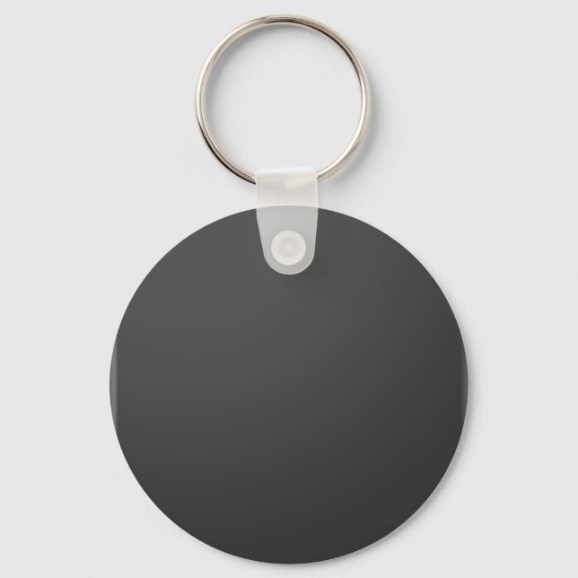 Templante DIY Blank Add Text in WHITE add photo Key Ring (Front)