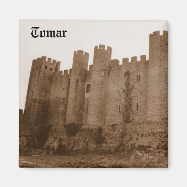 Templar Castle Magnet (Front)