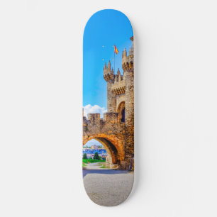 Templar castle skateboard