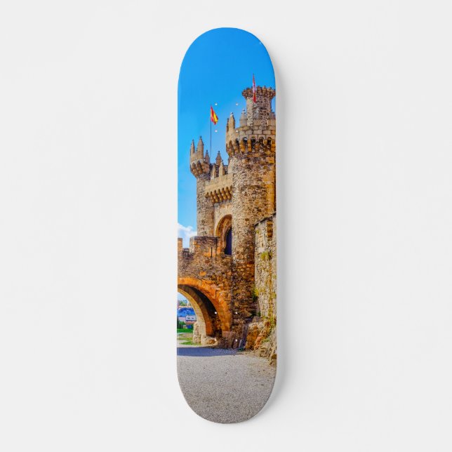 Templar castle skateboard (Front)