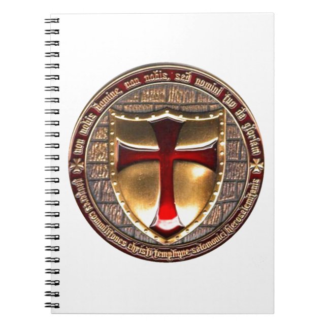 TEMPLAR COIN. NOTEBOOK (Front)