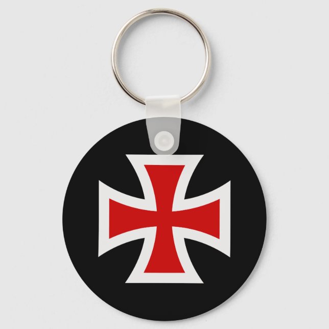 Templar cross key ring (Front)