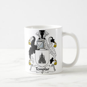 Templar Family Crest Coffee Mug