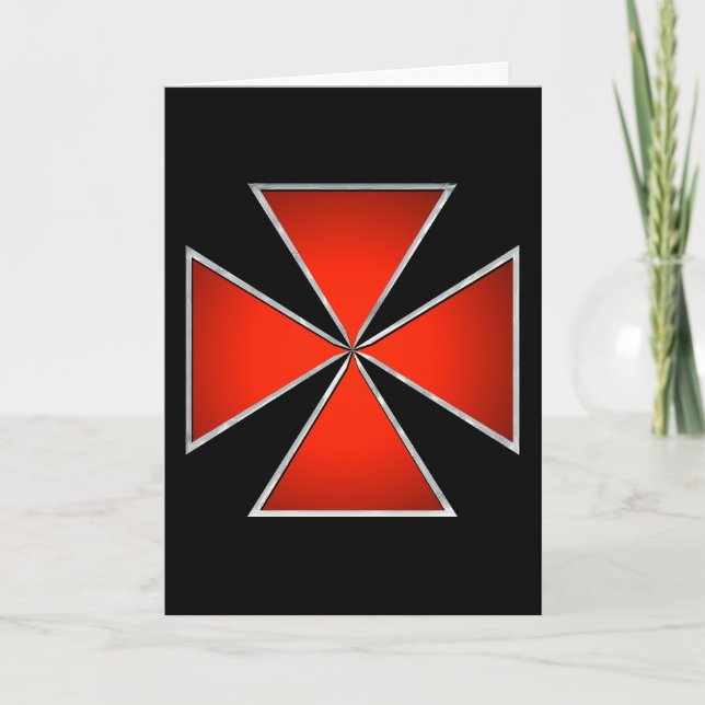 Templar Greeting Card (Front)