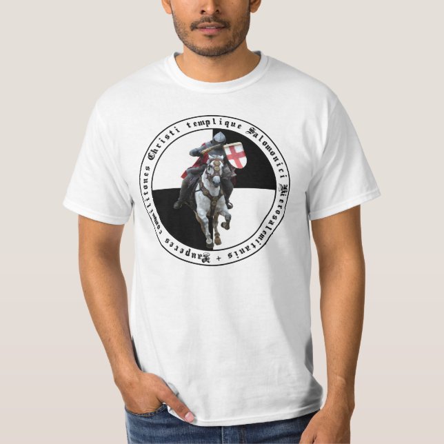 Templar in Lanzzzen attack T-Shirt (Front)