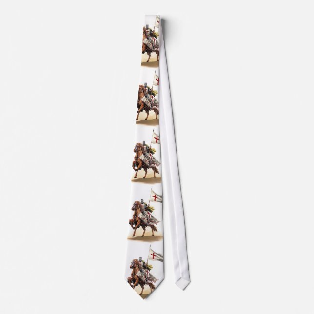 Templar Knight Crusader Tie (Front)