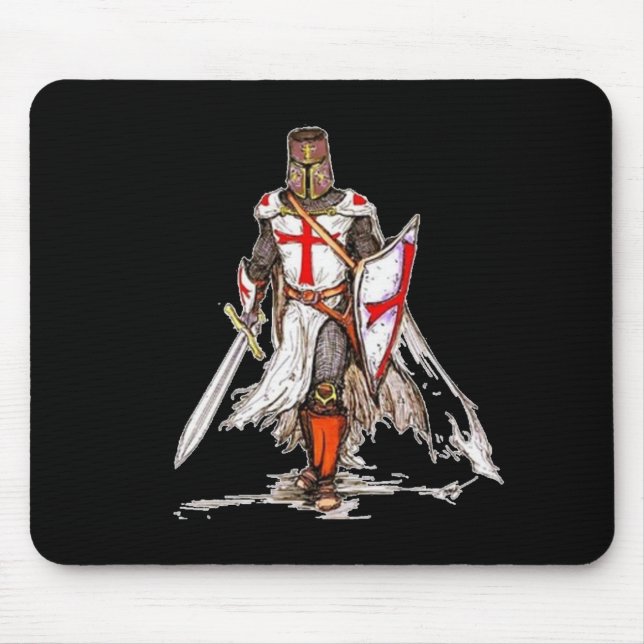 Templar Knight Mouse Pad (Front)