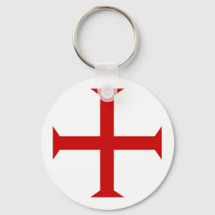 templar knights red cross malta teutonic hospitall key ring