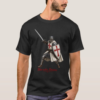 Templar T-shirt - Non nobis, Domine