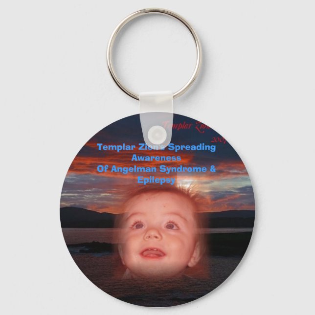 Templar Zion's Spreading Awareness Key Ring (Front)