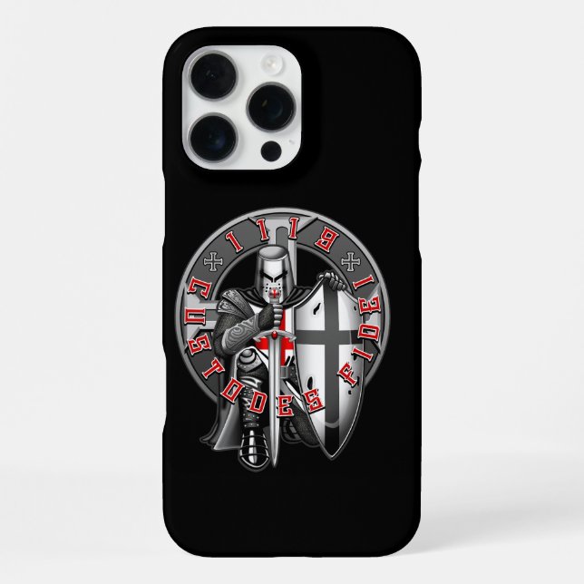 Templars iPhone Case (Back)
