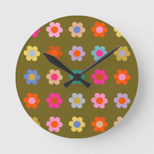 Template 12100x12100 round clock