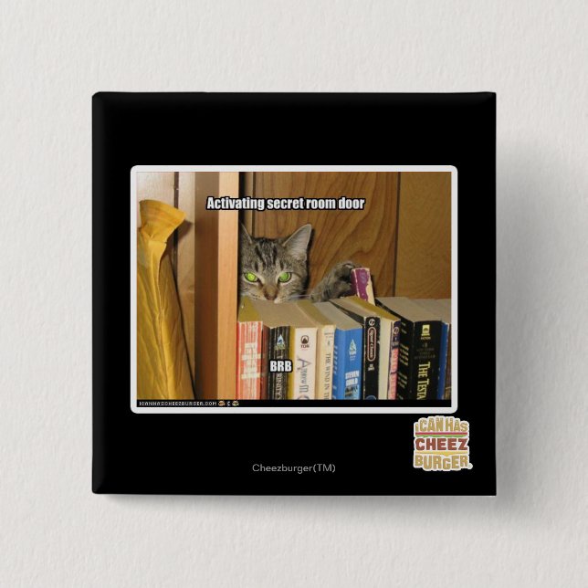 Template 15 Cm Square Badge (Front)