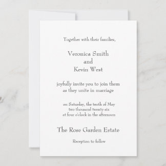 Template 5 X 7 Invitation