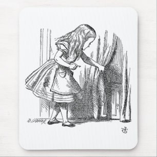 Template Alice Looking for the Door Mouse Pad