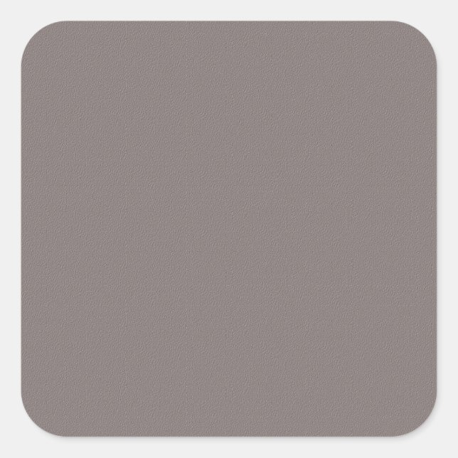 Template Blank Add your image text elegant grey Square Sticker (Front)