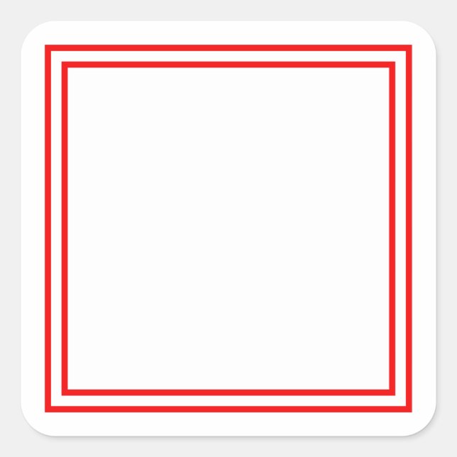Template Blank ..  Add your image text here Square Sticker (Front)