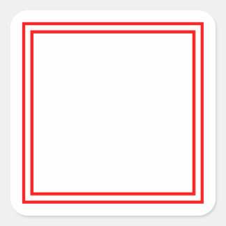 Template Blank ..  Add your image text here Square Sticker