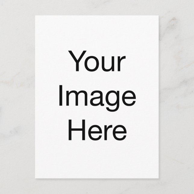 Template blank easy add TEXT PHOTO JPG IMAGE FUN Postcard (Front)