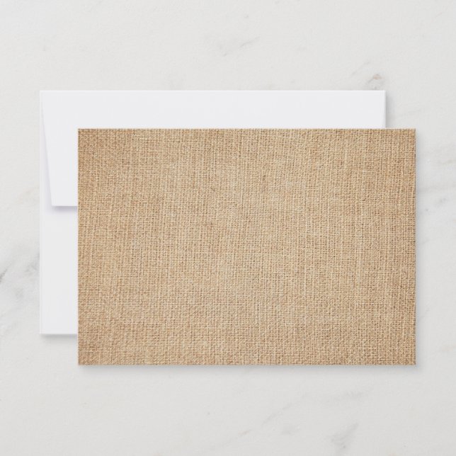 Template - Burlap Background (Front)