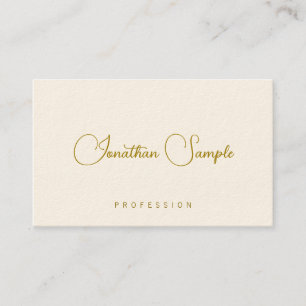 Template Business Cards Modern Typography Text