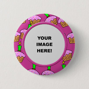 Template, Cake Border 6 Cm Round Badge