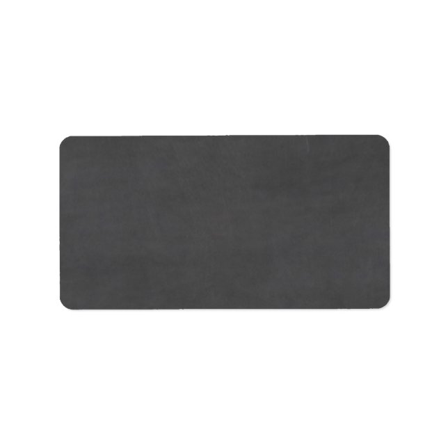 Template - Chalkboard Background Customise Label (Front)