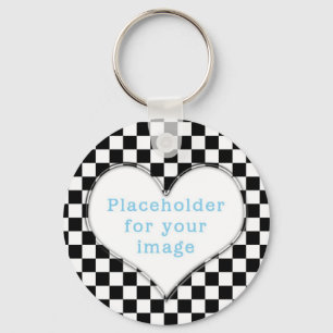 Template "Chequered" Key Ring