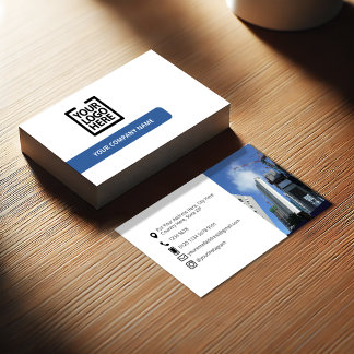Template Company Overview Business Card