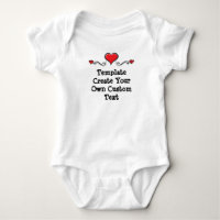 Template Create your own custom with Hearts