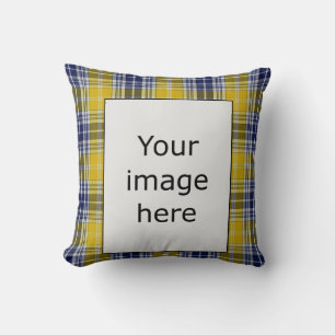 Template - Crest + Tartan Cushion