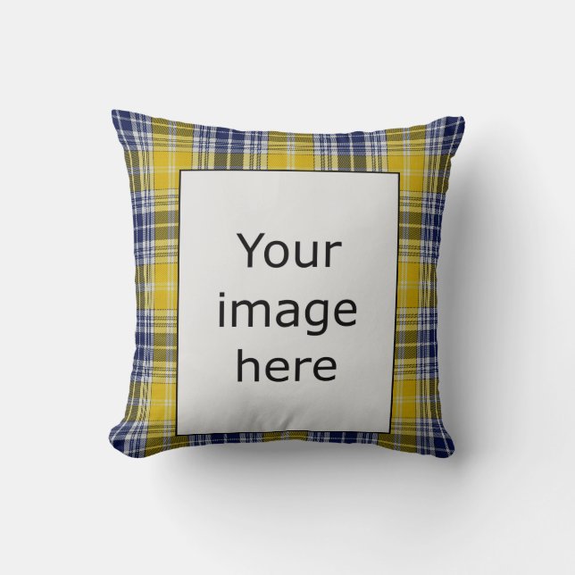 Template - Crest + Tartan Cushion (Front)