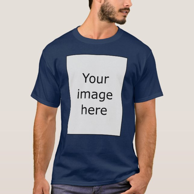 Template - Crest + Tartan T-Shirt (Front)