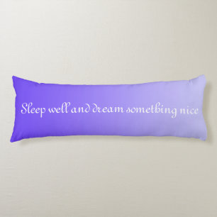 Template - Custom your text, image & background Body Cushion