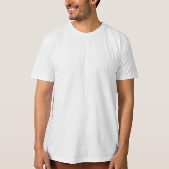 Template DIY easy customise ORGANIC T-SHIRT