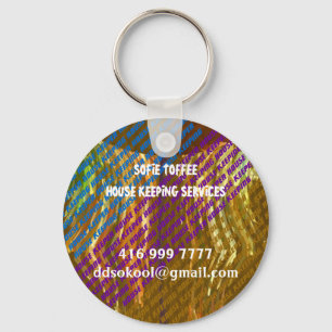 Template : DIY Replace your OWN TEXT n Image Key Ring