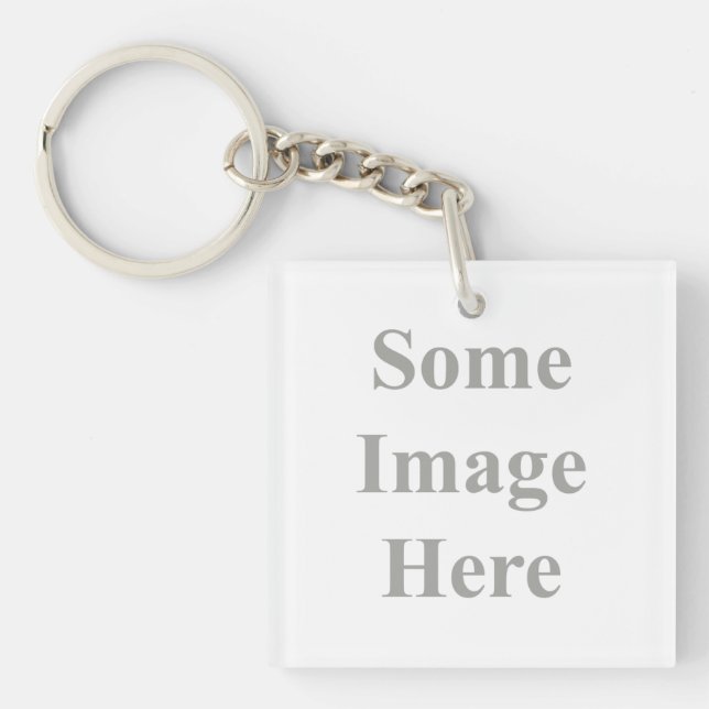 template double-sided Key Chain (Front)