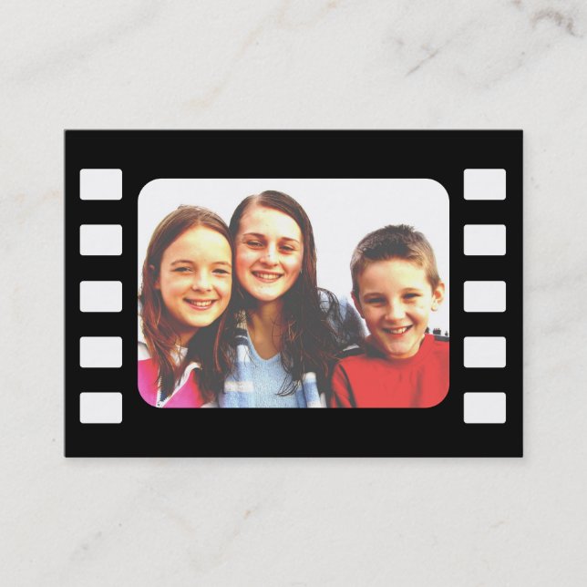 Template, Film Template Business Card (Front)