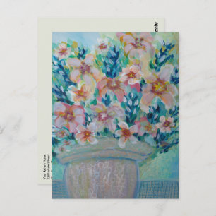 Template Fine Art Postcard Original Love Bouquet