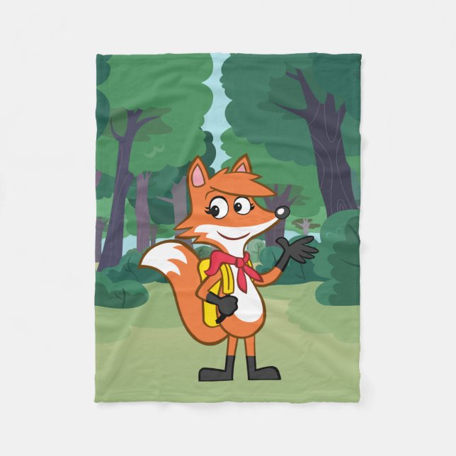 template fleece blanket (Front)